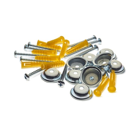 Triton Products Pegboard Mounting & Spacer Kit for DuraBoard or 1/8" and 1/4" Pegboard, 15 Sets 015